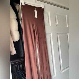 Naked Wardrobe Brown Leggings